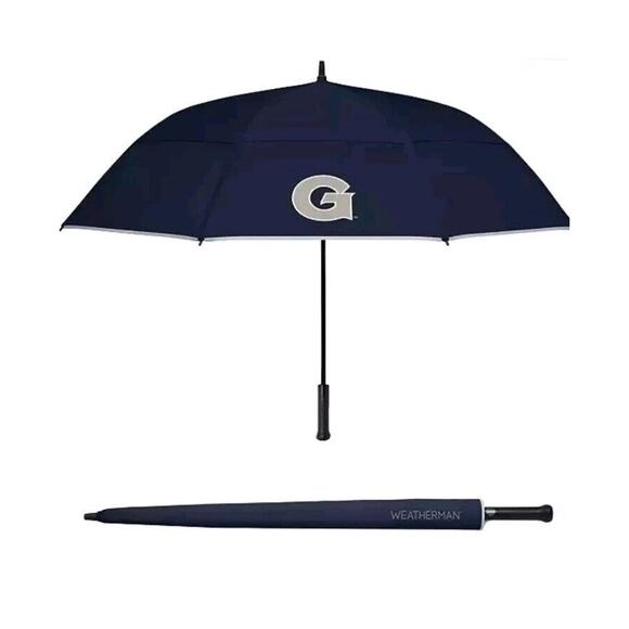 Weatherman Georgetown University Hoyas Blue 68" Golf Umbrella Camping Festival - Picture 1 of 4